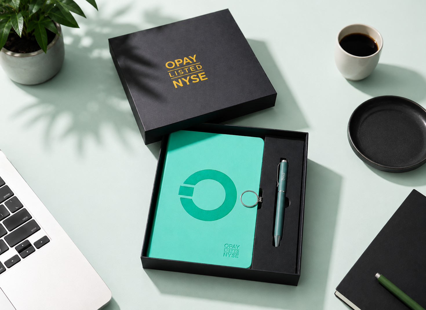 OPAY商务礼盒定制:高端笔记本+笔套装诞生记